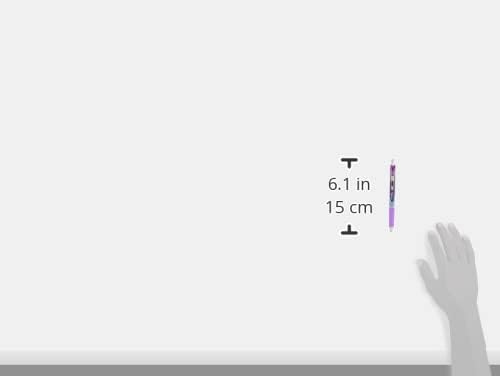 Pentel EnerGel RTX Retractable Liquid Gel Pen, (0.5mm), Fine Line, Metal Tip, Assorted Ink Colors, Pack of 5 (BLN75BP5M)