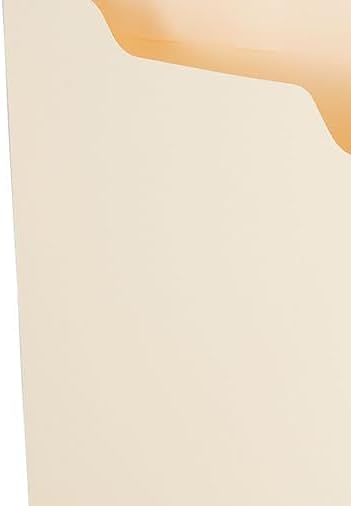 Staples Reinforced File Jackets, Letter Size, 2‑Inch Expansion, Durable Manila Construction for Organized Filing – 100/Carton
