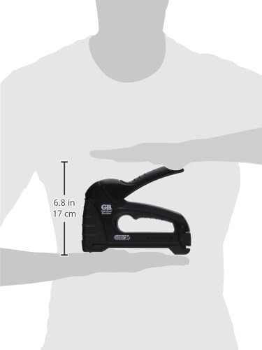 Gardner Bender MSG-501B Heavy-Duty Cable Boss Staple Gun, Professional Grade, Secures (NM) Coax, & Low-Volt Cable, Black