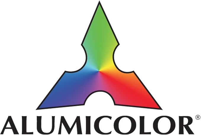Alumicolor Aluminum 12 Inch Calibrated Drafting Triangle, 30/60/90 Degree