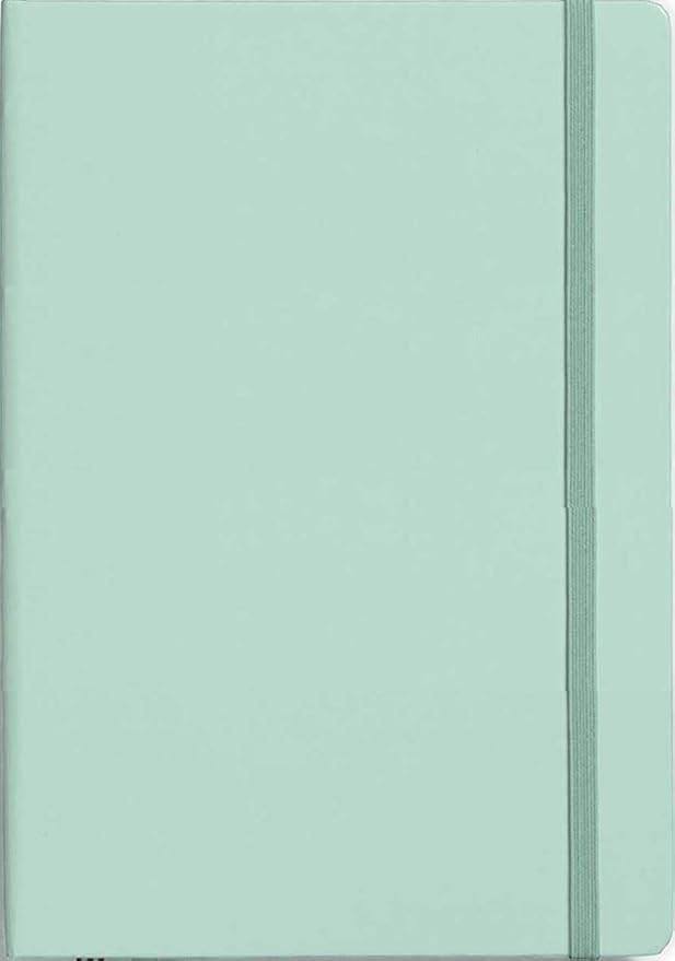 LEUCHTTURM1917-120G Special Edition - Medium A5 Plain Hardcover Notebook (Mint) - 203 Numbered Pages with 120gsm Paper