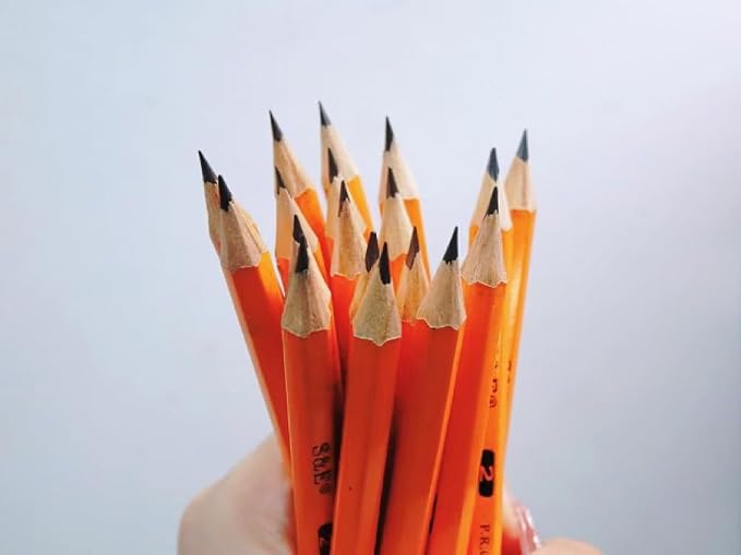 S & E TEACHER'S EDITION 400Pcs Half Pencils with Eraser Tops, Golf Pencil, Classroom, Pew - # 2 HB Pre-Sharpened Hexagon, Back to school, 400 Count Bulk Pack