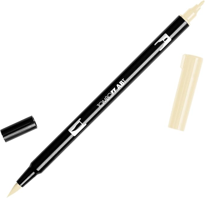 Tombow ABT 990 Dual Brush Pen - Light Sand