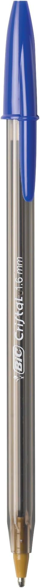 BIC Cristal Xtra Bold Ballpoint Pens, Bold Point (1.6mm) For Vivid And Dramatic Lines, Blue Ink, 24-Count Pack, Perfect Ink Pens