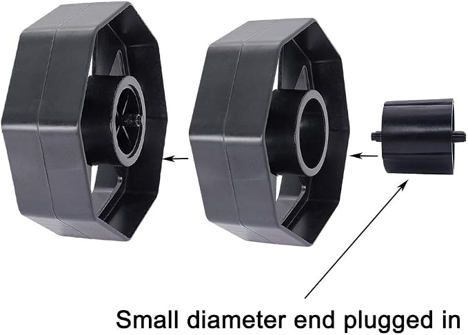 Tape Dispenser, Heat Press Tape Dispenser, Desk Heat Tape Dispenser 6.3 x 2.5 x 3.4 Inch, Holder Fits 1" and 3" Core (Black)