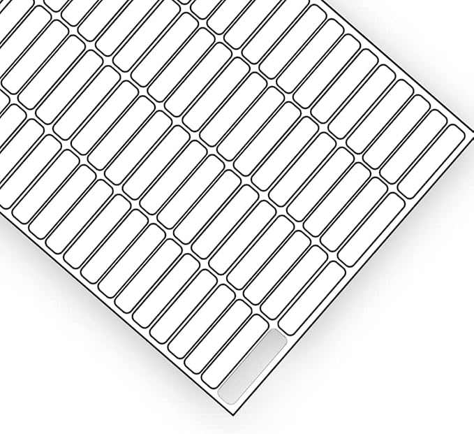 800 EcoSwift Shipping Labels 1 3/4 x 1/2 inches Mailing Address Return Inventory Blank White Self Adhesive for Laser Inkjet Printer 1.75 x 0.5 (Pack of 2)