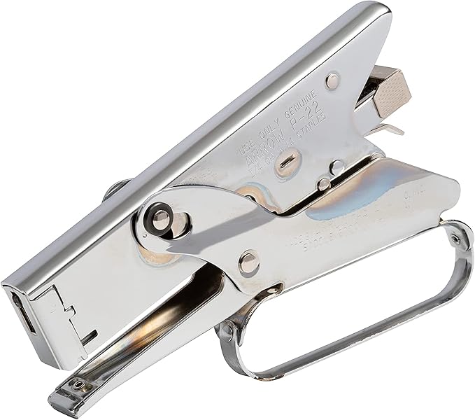 Arrow Fastener P22 Heavy Duty Handheld Plier Stapler for Crafts, Office, and Insulation, Uses 1/4-Inch and 5/16-Inch Staples (Pack of 6)