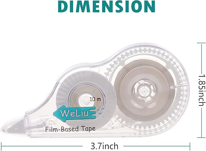 Correction Tape,White,16 Count