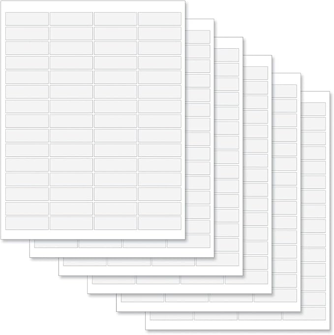Colorful Images Nature Walk Classic Personalized Return Address Labels - Set of 240, Self-Adhesive Stickers, 5/8" x 2"