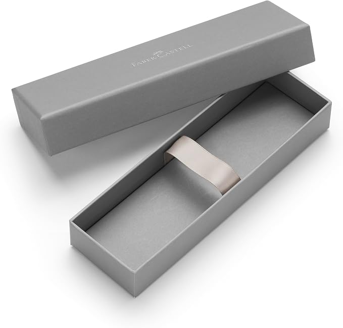 Faber-Castell HEXO Fountain Pen, Matte Black for Creative Writing