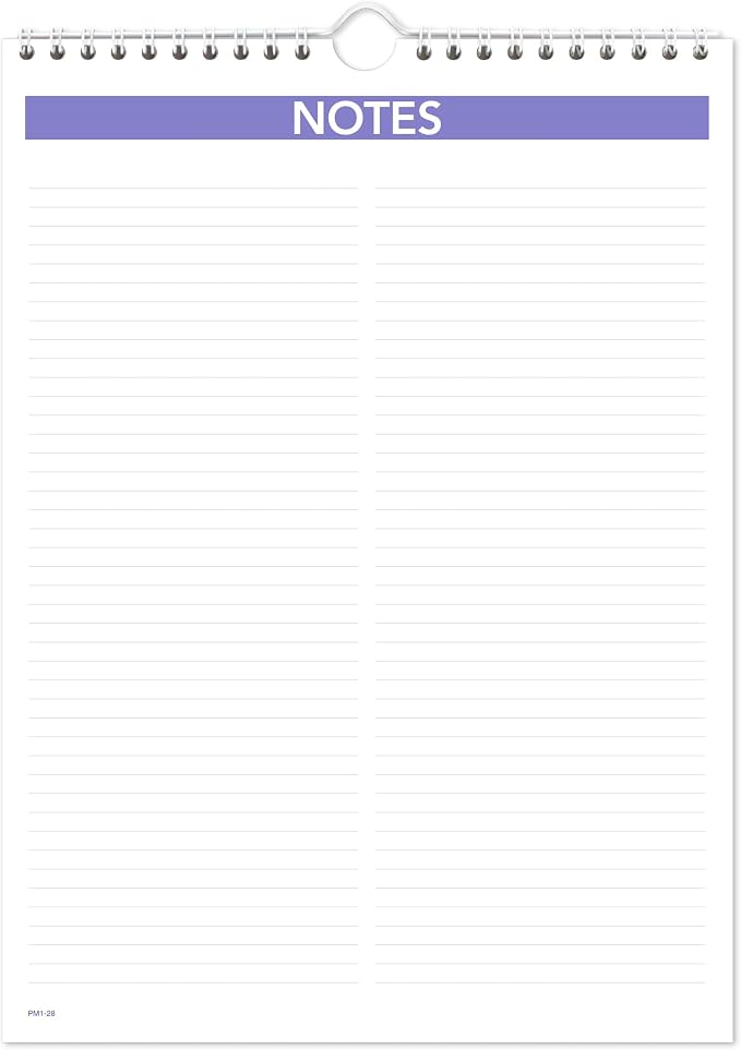 AT-A-GLANCE 2026 Wall Calendar, 8" x 11", Small, Ruled Blocks (PM12826)