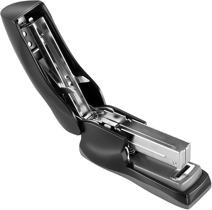 Bostitch Office Heavy Duty 40 Sheet Stapler with 5,000 Staples, Small Stapler Size, Fits into the Palm of Your Hand, Value Pack, Black (B175-BLK-VP)