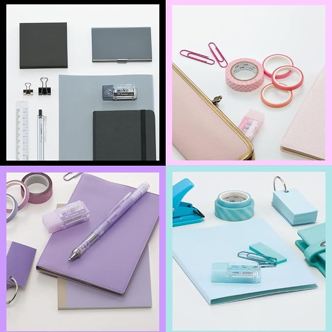 Tombow CT-CM5-5P Pencil Correction Tape, 0.2 inches (5 mm), MONO Mono Pocket (Erasable Design Correction Tape), Single Use Type, Mono Color, 5 Pieces, 16.4 ft (4 m)