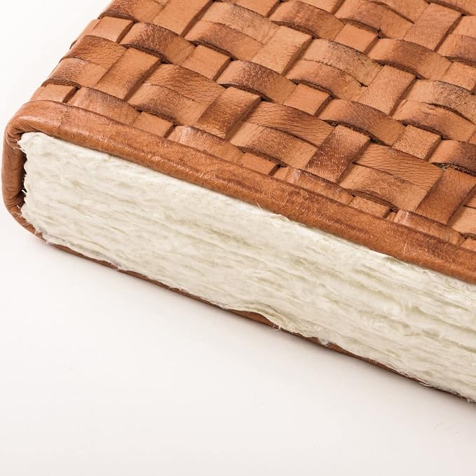 Primitives by Kathy Woven Leather Journal