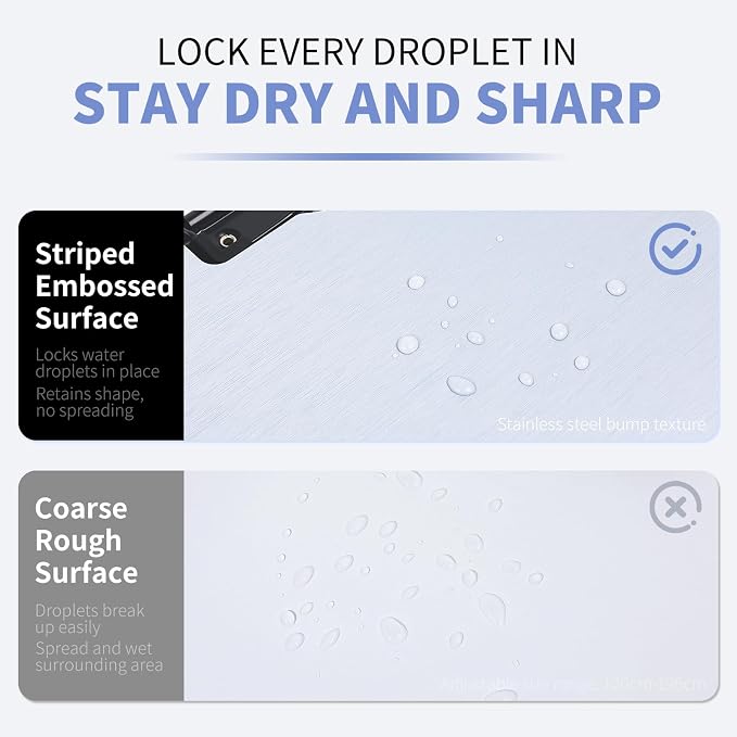 Clipboard Folder, with Dual Metal Clips, Embossed-Texture, Folding 360° Rotating, Nursing Clipboard for Letter and A4, Pen Holder (Silver, 3)