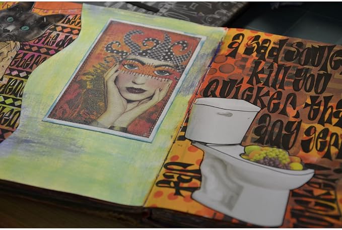 Ranger Dyan Reaveley's Dylusions Creative Journal, Kraft 11.75"X9"