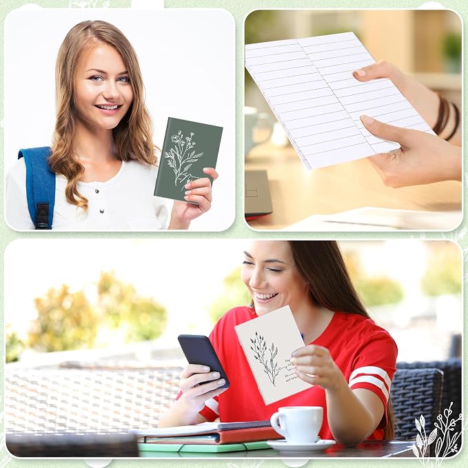 Feifeiya 30 Pcs Motivational Mini Notebooks Bulk Pocket Inspirational Journals Notepads Back to School Gifts Bulk for Teacher Employee Coworker Office Staff Nurse Social Worker(Appreciation)