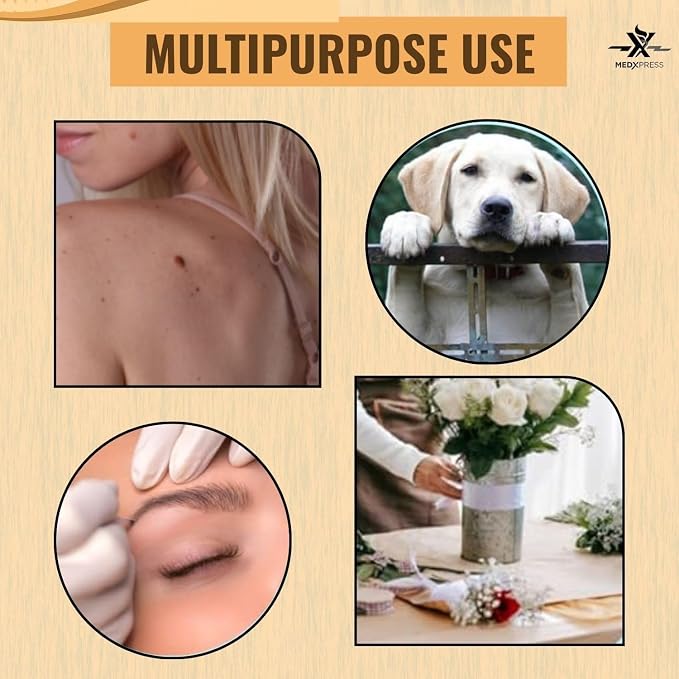 Micro Scissors 4.5" Straight Premium Stainless Steel For Stitch Cutting Sewing Embroidery Scissor Art & Craft Grooming Eyebrow Eyelash Extra Sharp Spring Action Squeeze Applique Scissors.