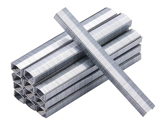 Bostitch Office B8 PowerCrown 0.25 Inch Staples, Pack of 20,000 Staples (STCRP21151/4-4), Silver