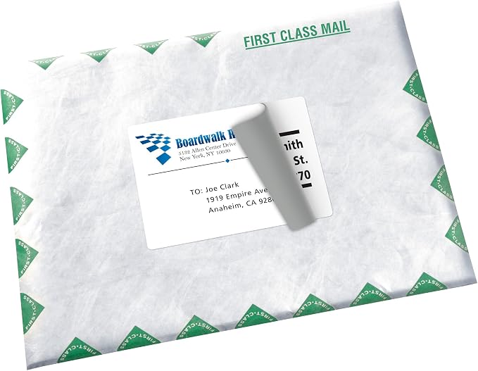 Avery Printable Shipping Labels, 4" x 6", White, 20 Blank Address Labels (05292)