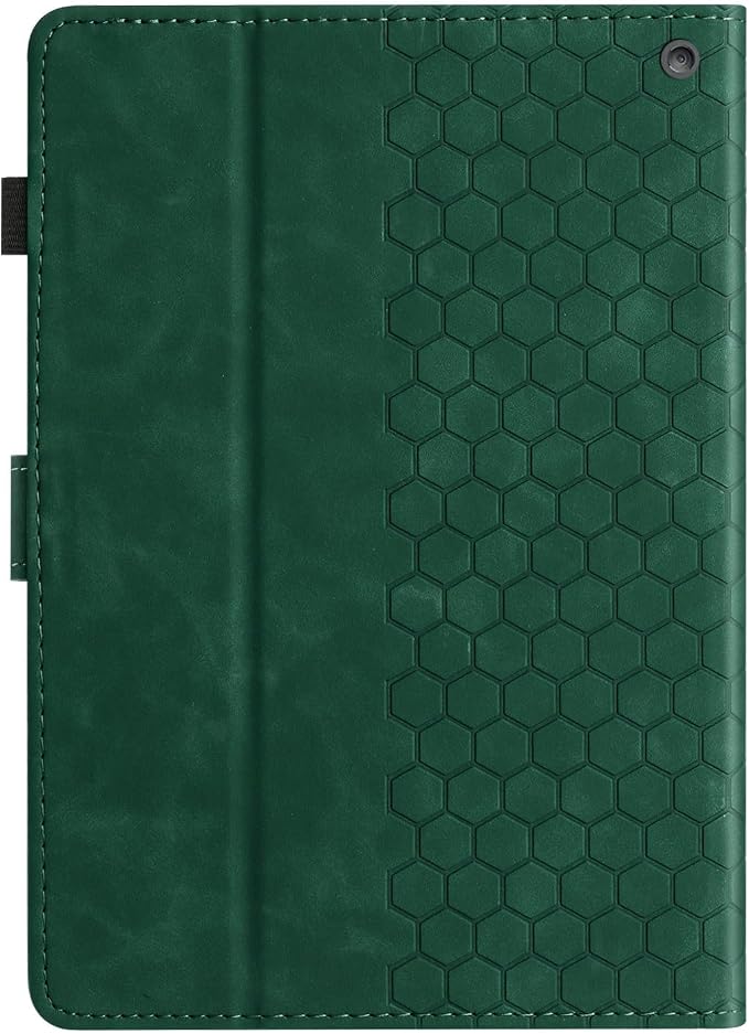 DTangLsm for Amazon Kindle Fire 10 Case & Fire HD 10 Plus Tablet Case,Green | (13th/11th Generation 2023/2021 Release) 10.1" Slim Folding Stand Folio Cover for Fire HD 10 11th/13th Gen Case, Pen Holder