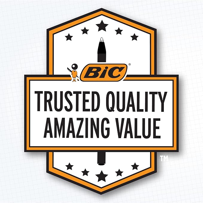 BIC Cristal Xtra Bold Ballpoint Pen, Bold Point (1.6mm) For Vivid And Dramatic Lines, Blue, 24-Count (Pack of 18, 432 Count Total)