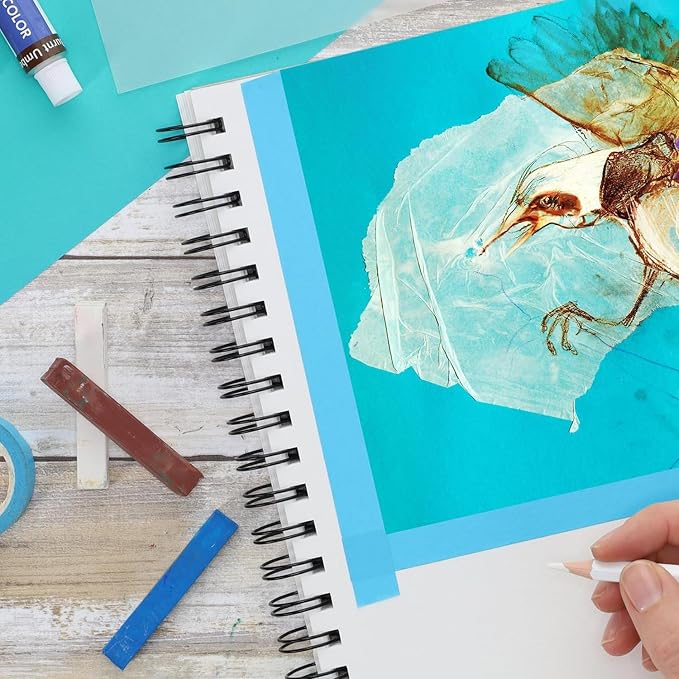 Pro Art Premium Mixed Media Pad 14"x17" 60 Sheets, 98#, Wire, Sketch Book, Sketchbook, Drawing Pad, Sketch Pad, Drawing Paper, Art Book, Paper, Sketchbook for