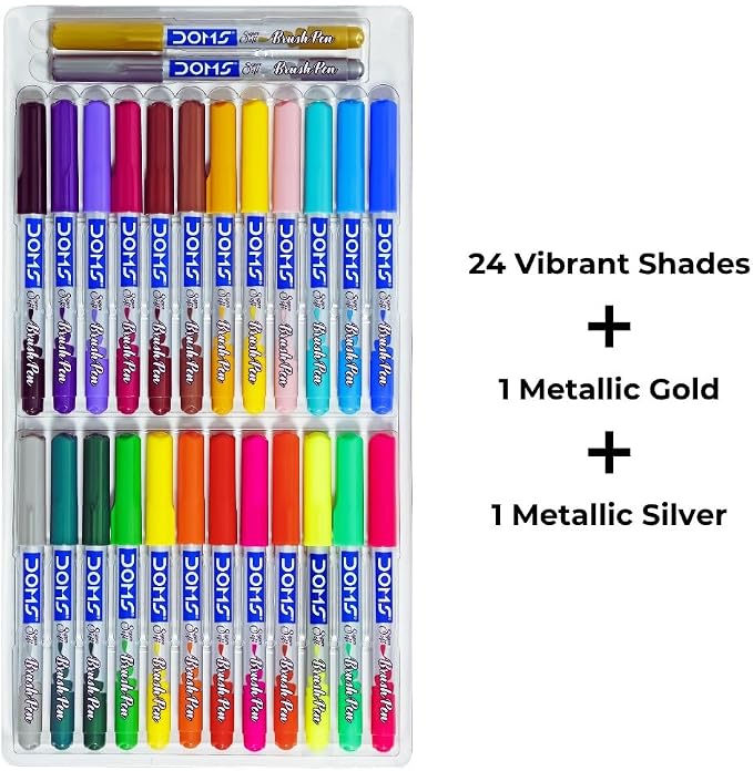 Doms Brush Pens (26 Shades)