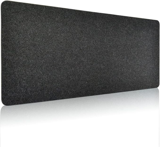DAWNTREES Large Felt Desk Mat, 40''x16'' Full Keyboard and Mouse Pad for Office and Home, Computer Desk Mat for Desktop, Non-Slip Felt Desk Pad Protector