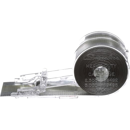 Swingline Premium Staple Cartridge, 5,000 Staples/Cartridge, 3/8" Leg Length, Jam Free Staples for Swingline Stapler Heavy Duty, Perfect for Home Office Supplies & Desktop, 70 Sheet Capacity (69495)