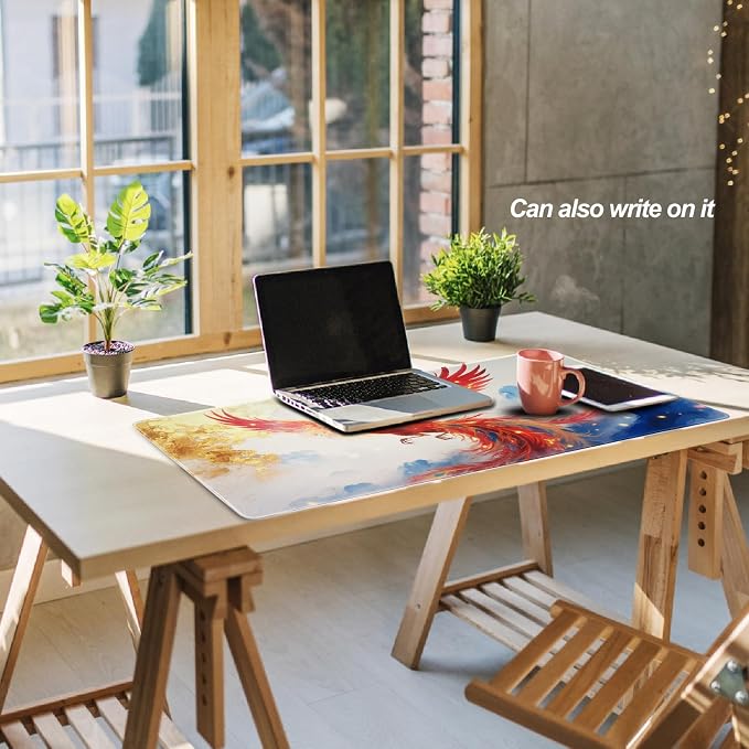 XXL Gaming Mouse Pad 35.4x15.7 Professional Large Mouse Pad & Computer Game Mouse Mat-90x40 Phoenixcmh
