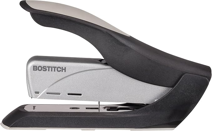 Bostitch Office inHANCE Heavy Duty Stapler, 65-Sheet Capacity, Black/Silver