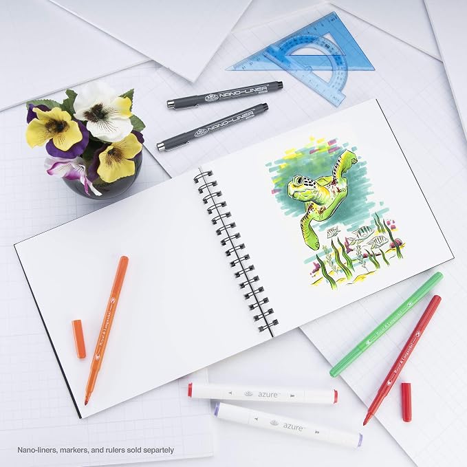 Bee Paper - 8" x 8" Creative Marker Drawing Journal