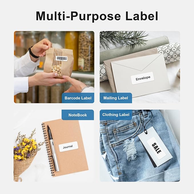 Address Labels, 3-1/3"x4 Shipping Address Labels for Inkjet & Laser Printers, Mailing Labels Compatible with 5164, 5264 and 8164 Labels, Easy to Peel (150 Labels, 25 Sheets)