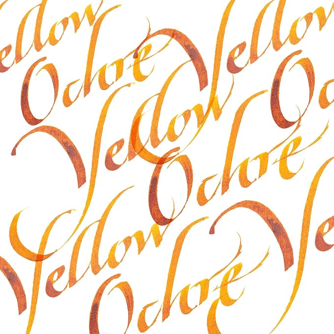 Winsor & Newton Calligraphy Ink, 30ml(1-oz) Bottle, Yellow Ochre (Pack of 2)