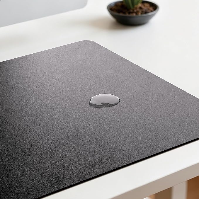 Jotsome Leather Desk Pad Mat, Non-Slip Desk Blotter Pad - Desk Protector for Office, Home, Laptop, and Desktop