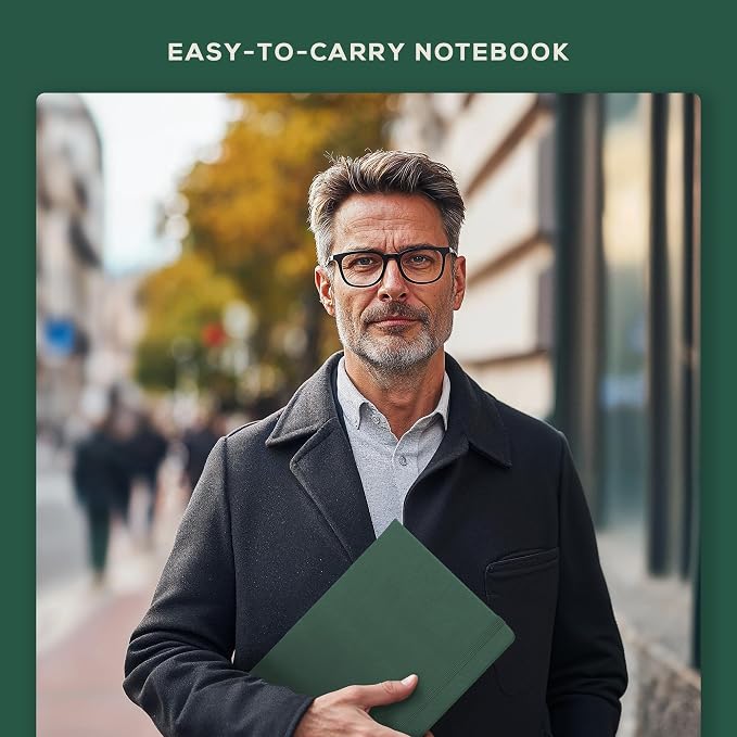 Beechmore Books Heavyweight Mixed Media Sketchbook - A4 8.5"x11" 300 GSM 48 Pages, Hardcover Lay-Flat Professional Journal for Painting, Acrylics and Wet Media