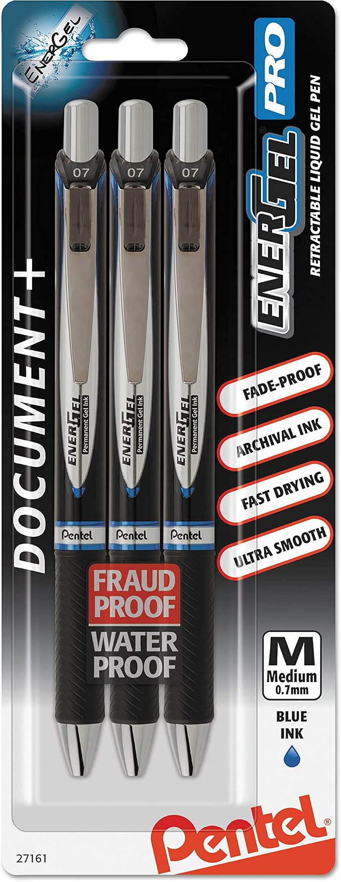 Pentel EnerGel Pro Permanent Gel Ink Pen
