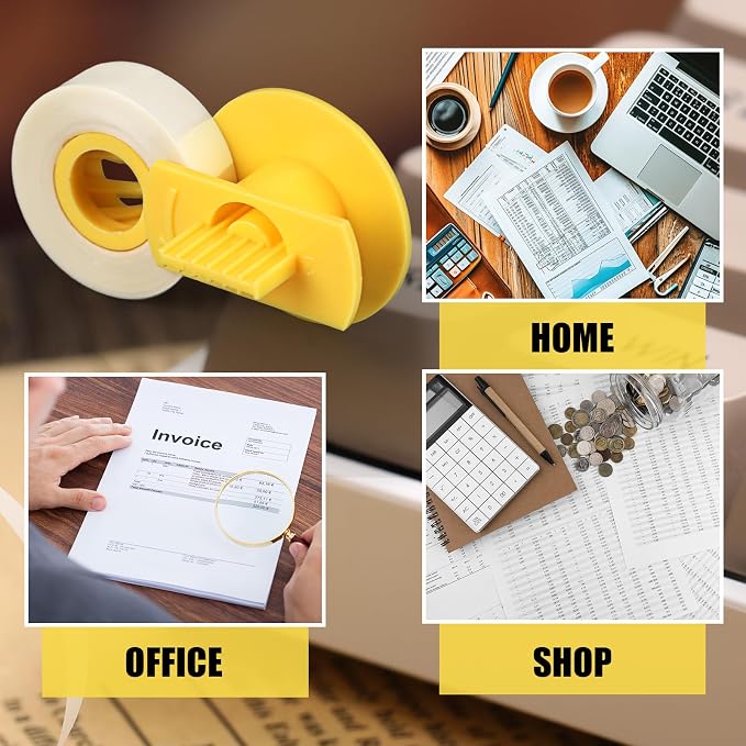 Harloon 6 Pcs Correction Tapes, Lift-Off Typewriter Correction Ribbon for Office & Home Use(6.5m x 7mm Each)
