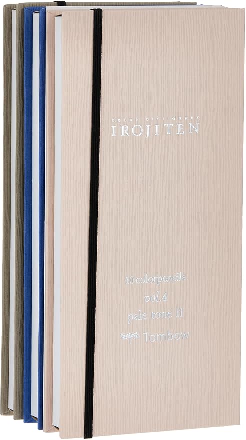 Tombow 51526 Irojiten Colored Pencil Dictionary Set, Woodlands, Set of 30. Beautifully Crafted Wax-Based Colored Pencils with Enamel Finish