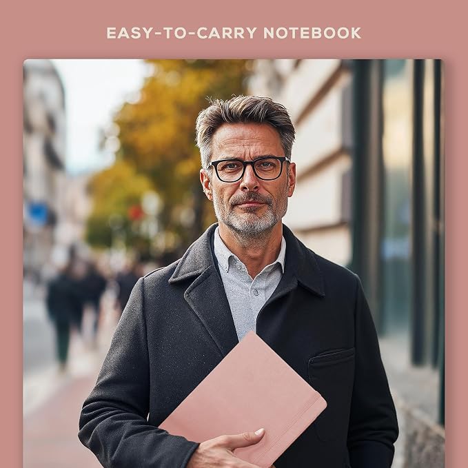 Beechmore Books Heavyweight Mixed Media Sketchbook - A4 8.5"x11" 300 GSM 48 Pages, Hardcover Lay-Flat Professional Journal for Painting, Acrylics and Wet Media