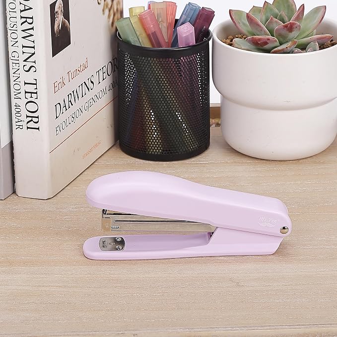 Mr. Pen- Office Stapler with Staples, 2 Pack, 200 Staples 1/4" | 20 Sheet Capacity, Desktop Stapler for Students, Office Supplies, Ergonomic Design for Comfortable Use, Jam-Free