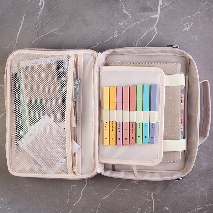 DIVERSEBEE Bible Highlighters with Soft Chisel Tip, No Bleed (Pastel) | 8 Pack Assorted Colors Pens, Quick Dry, Cute Aesthetic Markers, Bible Study Journaling Supplies and Accessories