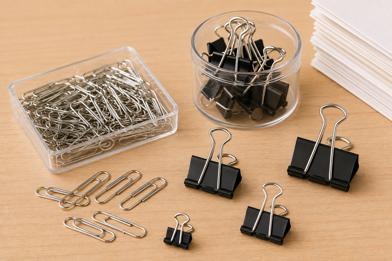 Paper Clips & Binder Clips