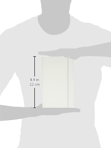 Talens Art Creation Sketchbook White 13X21 cm, 140 Grams | Hard-Bound Pocket Notebook, 140 GSM/94 lbs Paper, Acid-Free Blank Cream Paper, Ribbon Bookmark and Elastic Closure