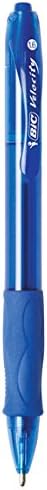 BIC Glide Bold Retractable Ball Pen, Bold Point (1.6mm), Blue, 12-Count, Rubber Grip for Comfortable Writing, Case(Pack of 18, 216 Count Total)