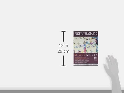 Fabriano Mixed Media Pad, 40 Sheets, 250 GSM, 9" x 12"