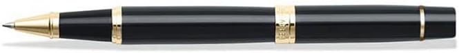 Sheaffer 300 Glossy Black Rollerball Pen with Gold Tone Trim