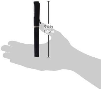 LAMY AL-star black - Fountain Pen with ergonomic grip & black Left-Handed steel nib (LH) in size M - lightweight aluminum body - including LAMY T 10 blue cartridge