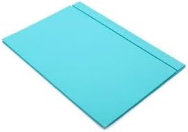 Luna Luxury Leather Desk Set – 9 Piece Executive Desk Organizer with Desk Pad, Fountain Pen Set, Pen Holder & A5 Note Case – Professional Office Desk Accessories – Multiple Colors (Turquoise)